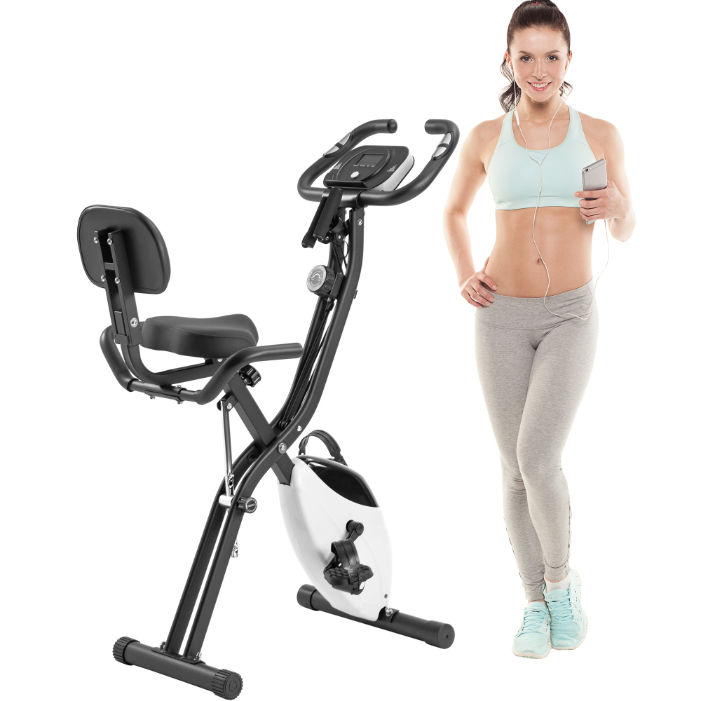 Exercise Bike Magnetic Resistance - Sepeda Statis 16 Tingkat Hambatan Magnetik,