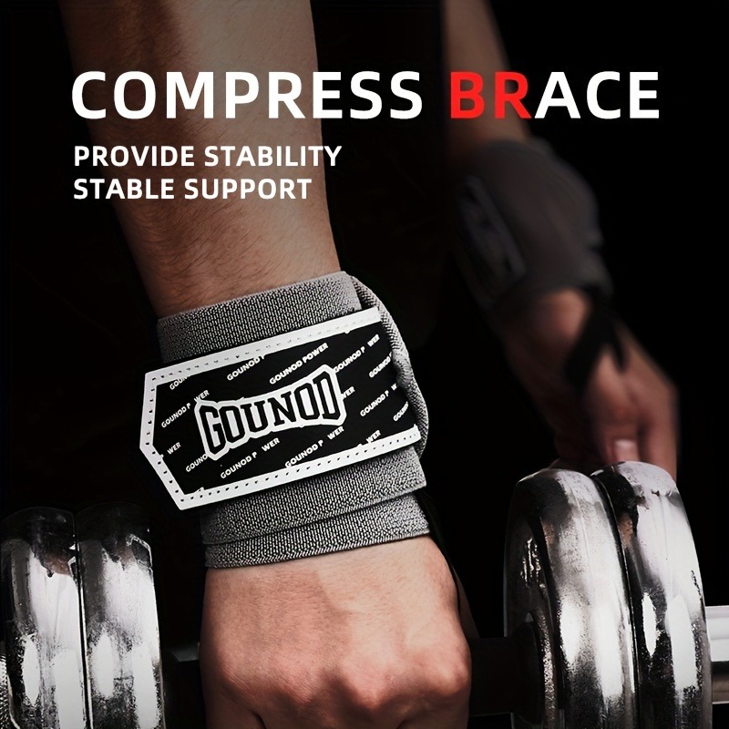 1 Pasang Pembungkus Pergelanga - Wrist Wraps Weightlifting Support ulasan dan harga