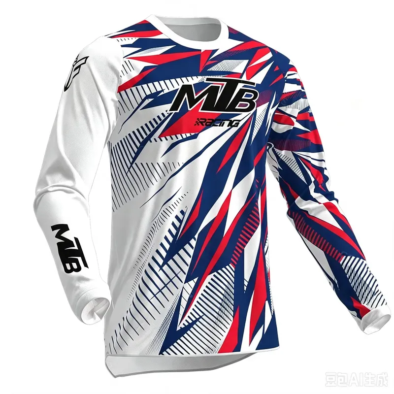 Kaos Jersey MTB Pria Lengan Pa - Cycling ulasan dan harga