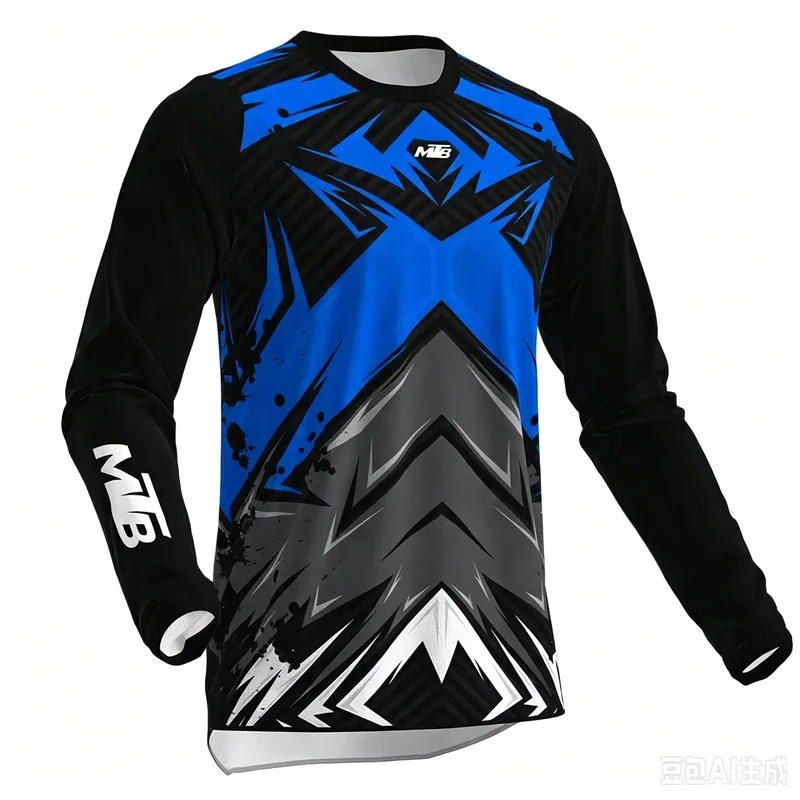 Kaos Jersey MTB Pria Lengan Pa - Cycling ulasan dan harga
