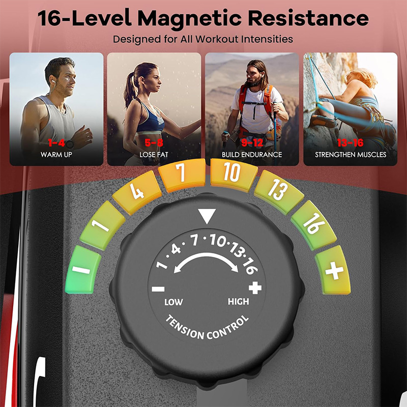 Sepeda Statis Pooboo untuk Ola - Exercise Bike Magnetic Resistance ulasan dan harga