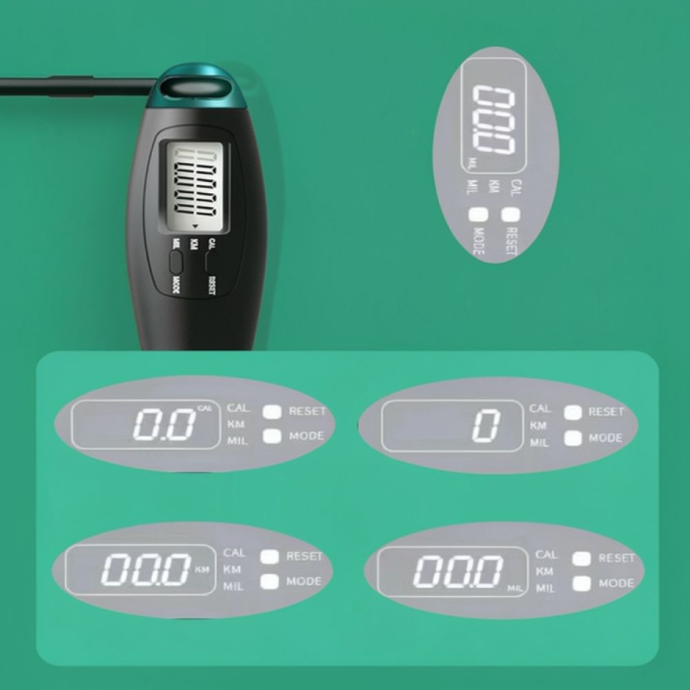 Tali Lompat Digital Cerdas den - Smart Jump Rope Digital Counter ulasan dan harga