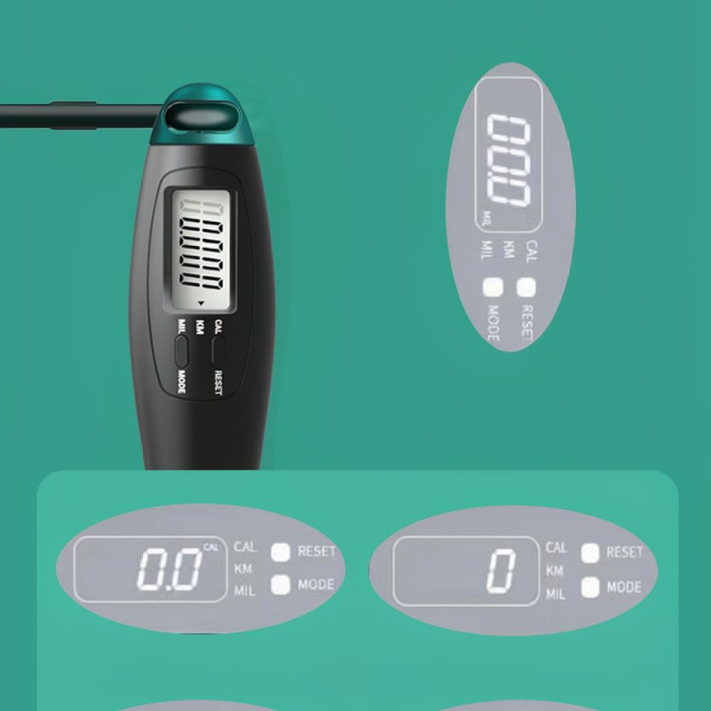 Tali Lompat Digital Cerdas den - Smart Jump Rope Digital Counter ulasan dan harga