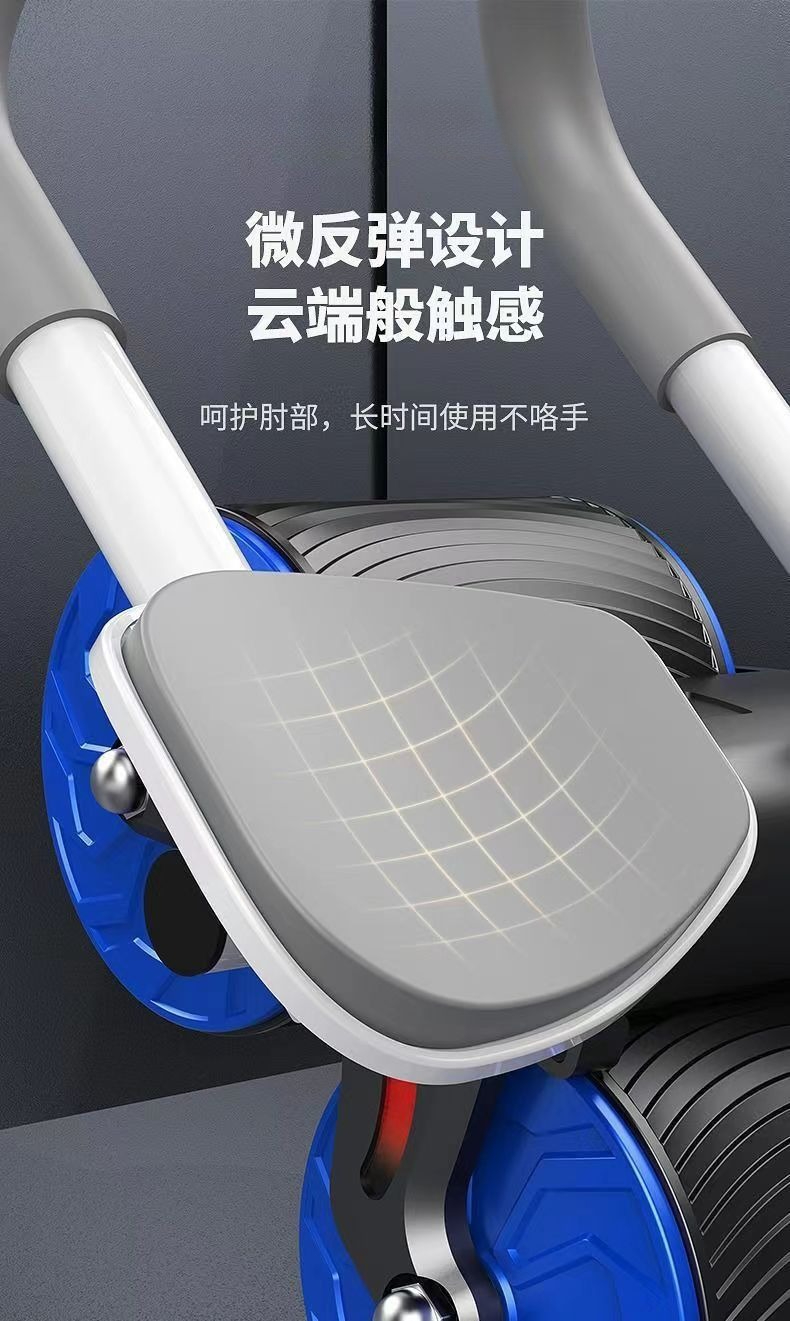Alat Latihan Otot Perut Otomat - Ab Roller Wheel With Elbow Support ulasan dan harga